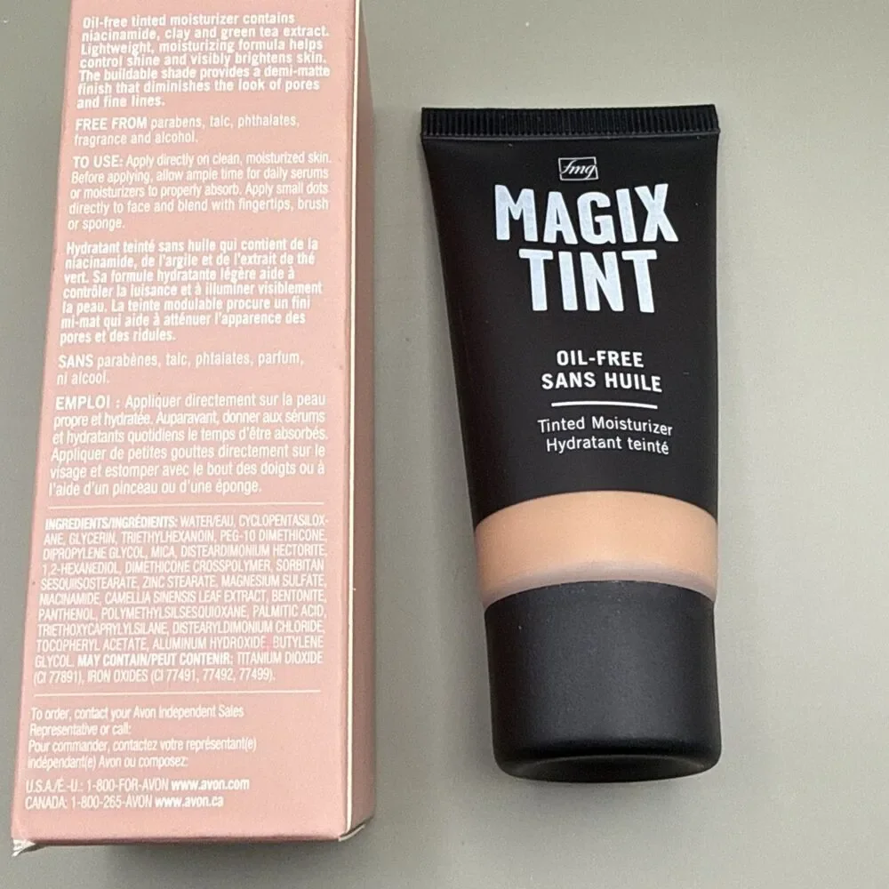 Magix Tint Oil Free Tinted Moisturizer Sans Huile New in box Hydrant Facewear